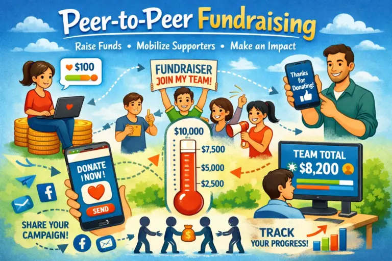 Read more about the article Peer-to-Peer Fundraising for Churches: The Ultimate How-To Guide